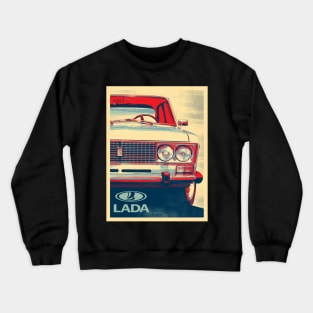 Lada - Russian classic car Crewneck Sweatshirt